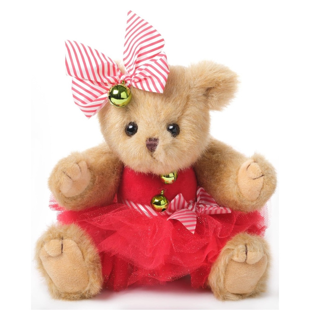 Christmas Ballerina Teddy Bear 
Limited Edition Bearington Jenny Jingles NWT